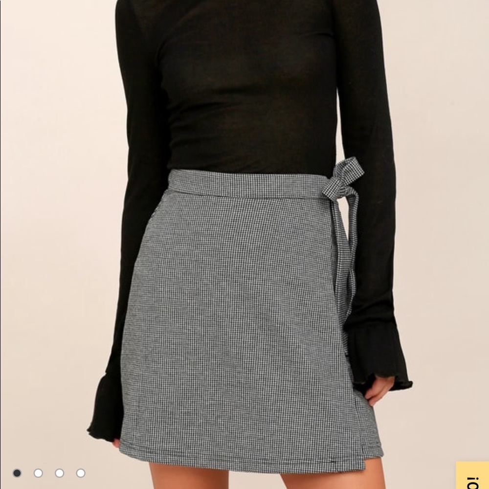Wrap Mini Skirt